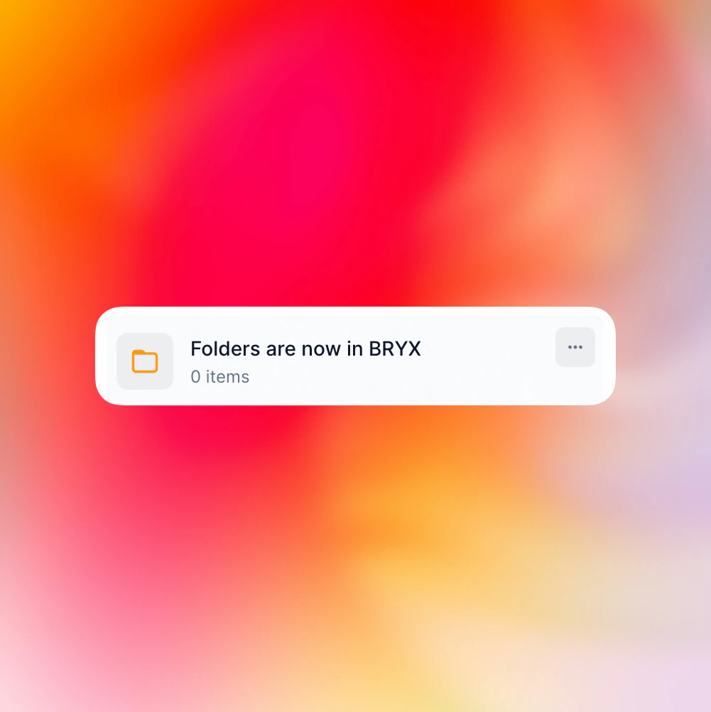 Folders in AI Drive